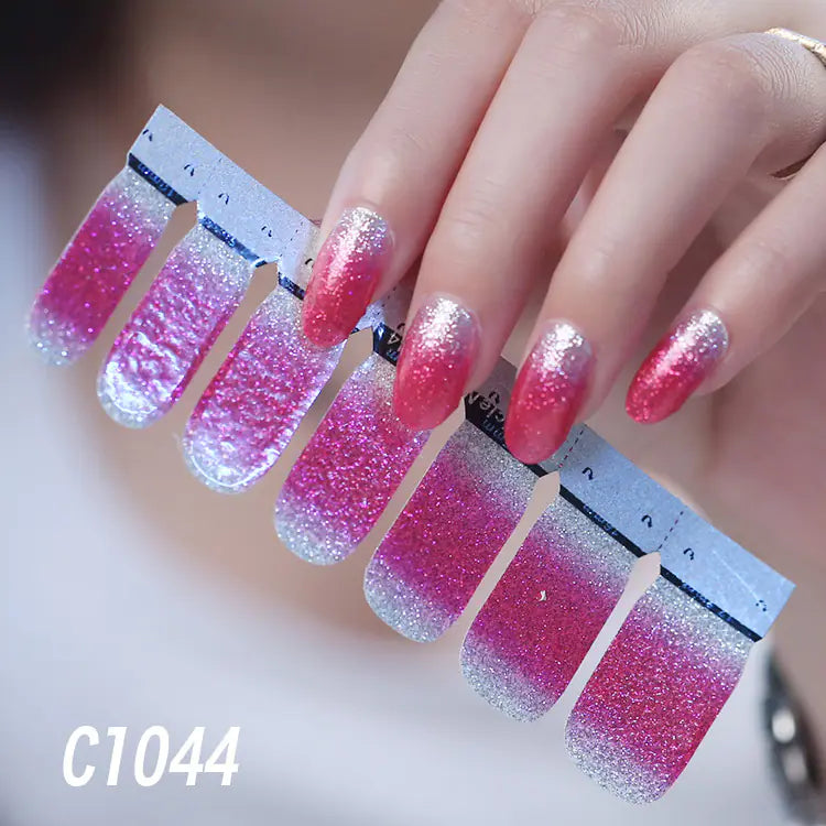 Autocollants pour Ongles, Gel Vernis à Ongles Pelable