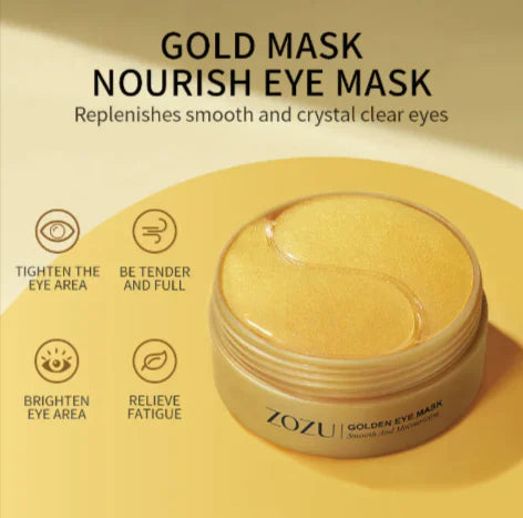 Masque Hydratant pour les Yeux à l'Or