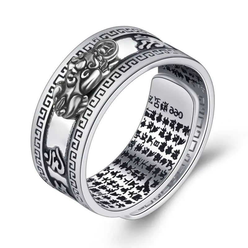 Vintage Pixiu Ring for Men