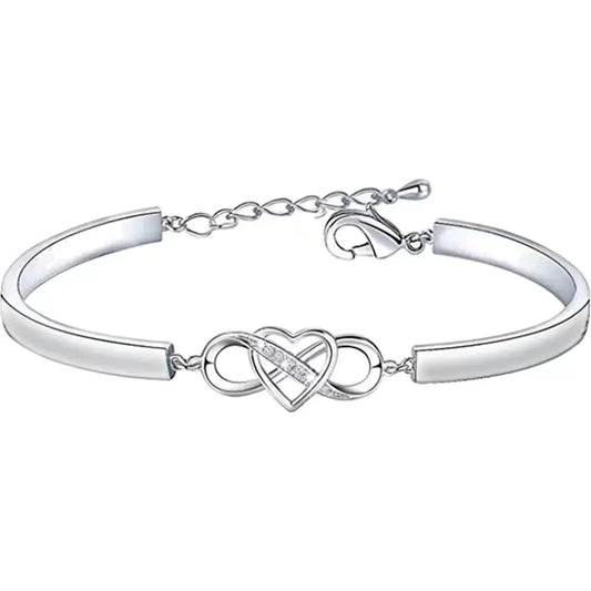 Bracelet Cœur Éternel - Accessoire Minimaliste Élégant