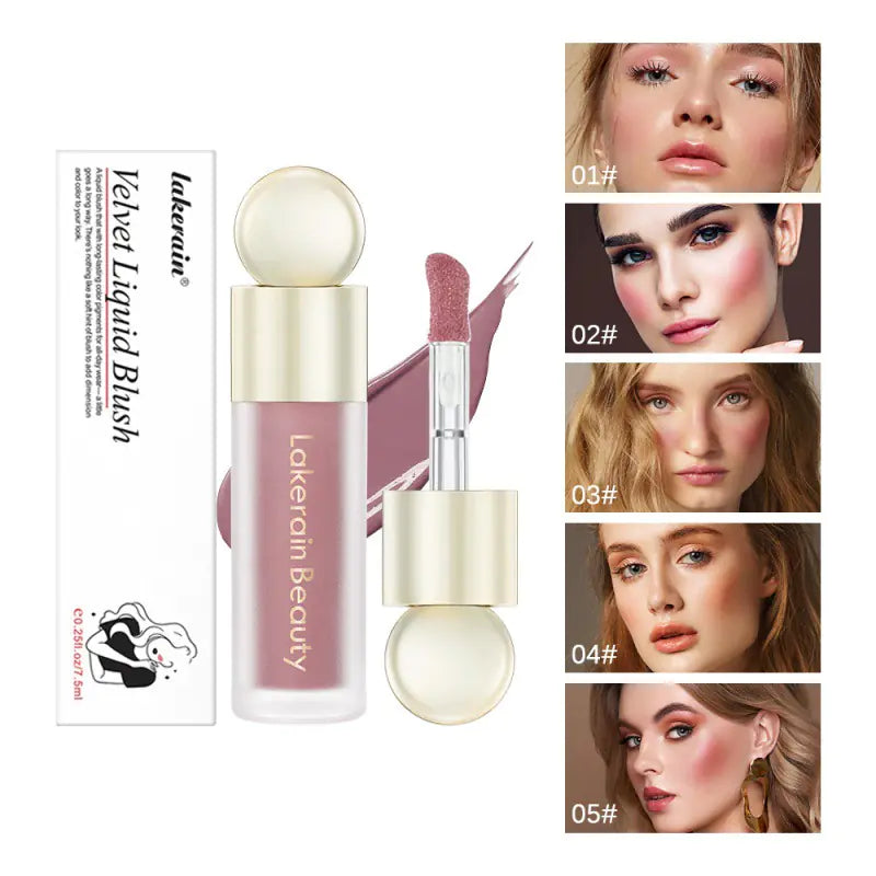 Rare Liquid Blush Velvet Texture Longlasting Waterproof Color