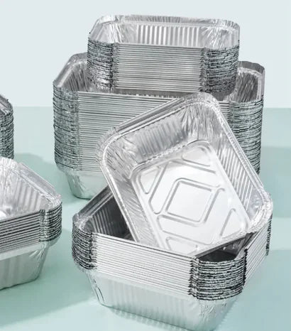 Plateau en Étain Jetable en Aluminium