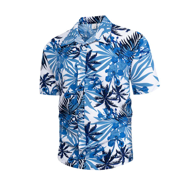 Hawaiian Casual Polyester Men's Shirt for Any Occasion