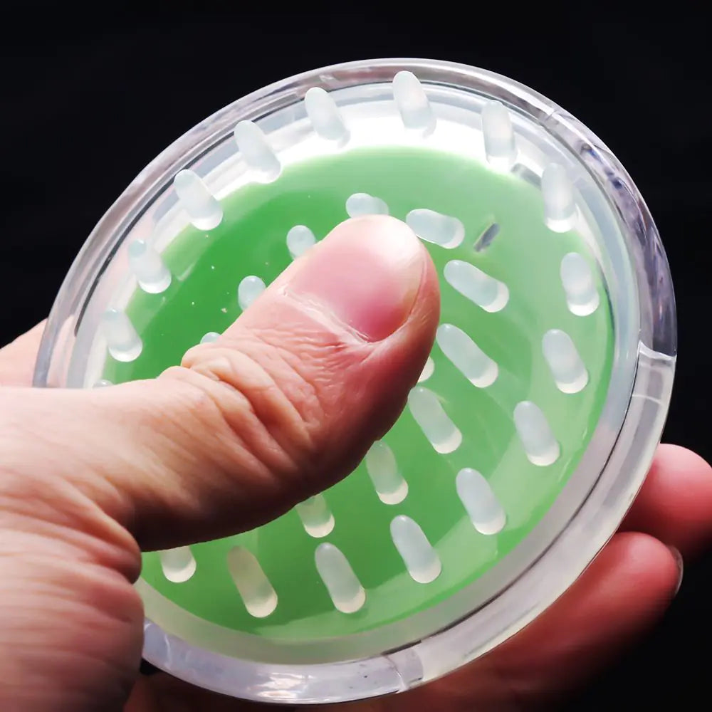 Silicone Scalp Massage Brush with Shower Gel Comb