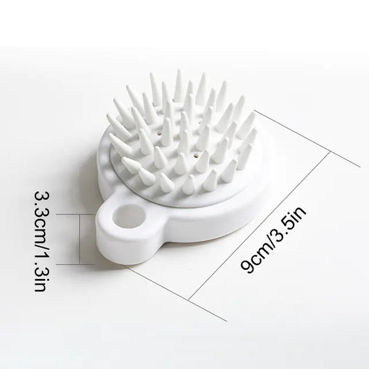 Outil de Massage pour Shampooing Doux en Silicone Japonais
