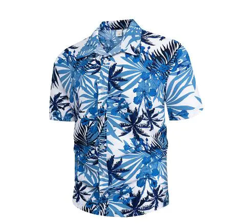 Hawaiian Casual Polyester Men's Shirt for Any Occasion