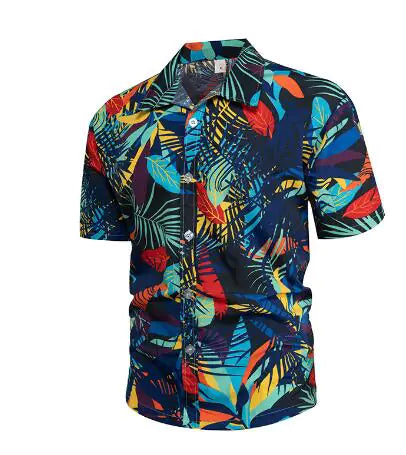 Hawaiian Casual Polyester Men's Shirt for Any Occasion