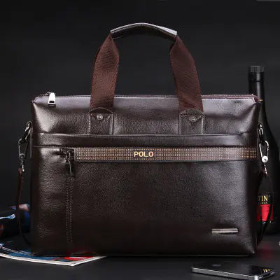 Men's Fashion Business Shoulder Bag - Crossbody Laptop Bag