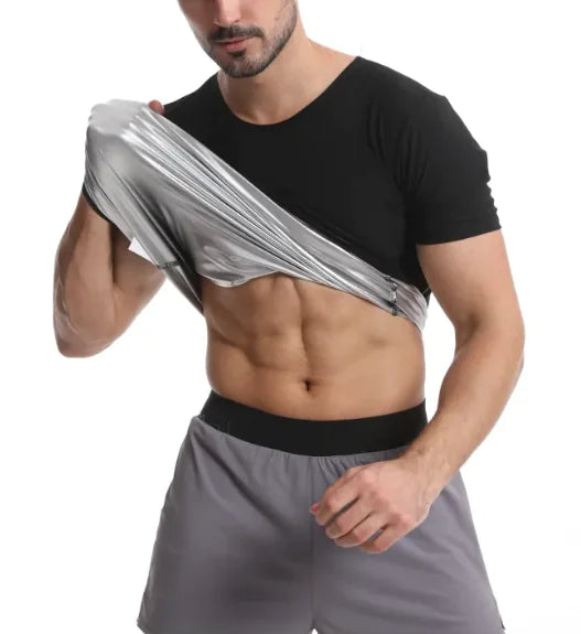 Men's Sauna Suit Compression Top