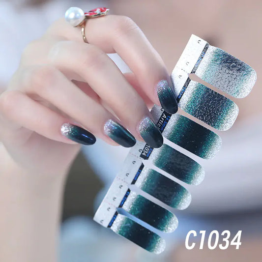 Autocollants pour Ongles, Gel Vernis à Ongles Pelable