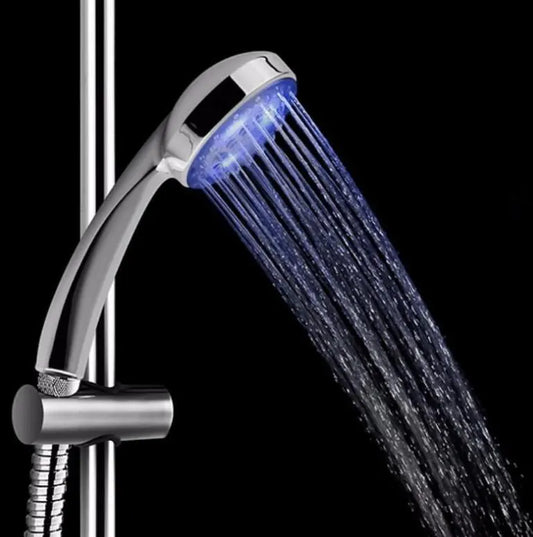 LED Rain Shower Head with Color Temperature Control