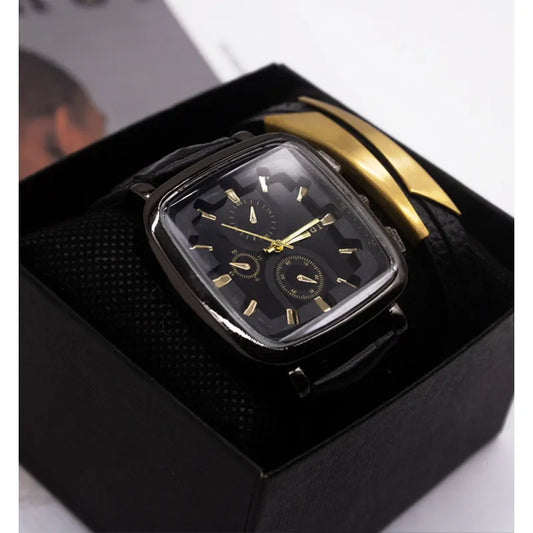 Men's Quartz Watch Set
