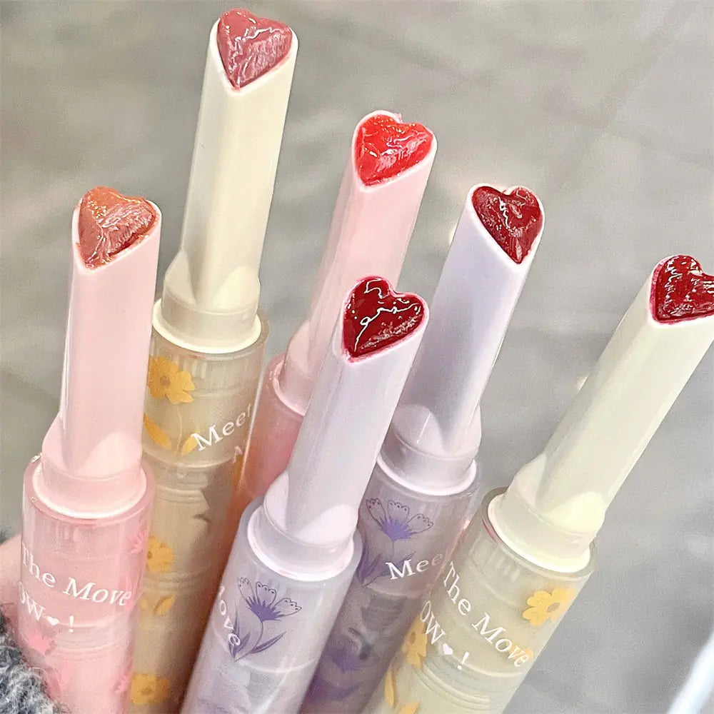 Flower Love Jelly Mirror Lipstick - Waterproof & Moisturizing
