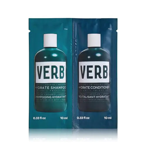 Duo de Shampooing et Après-Shampooing Hydratant Verb 10ml