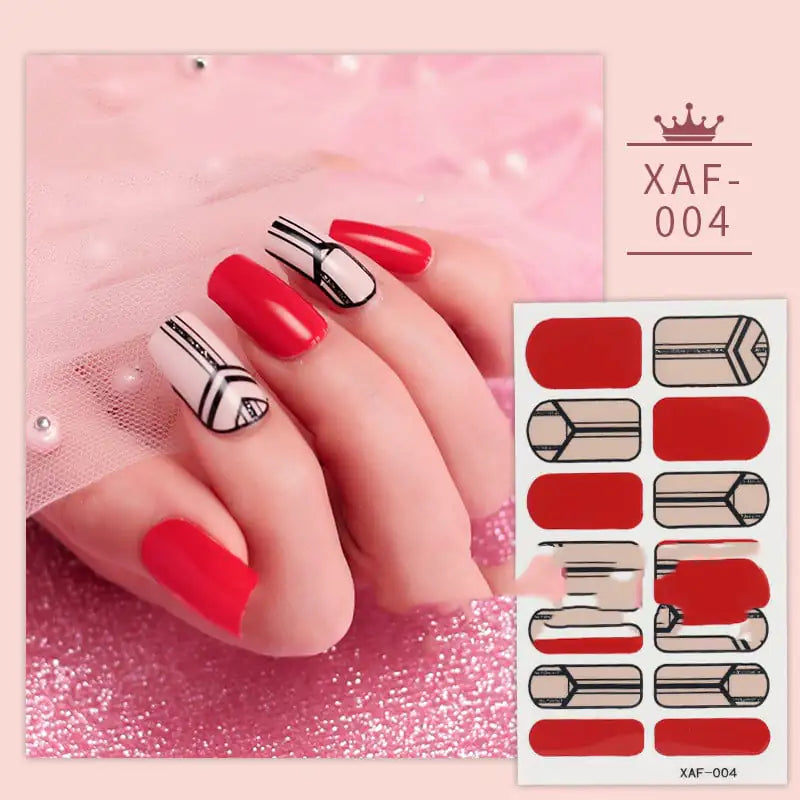Film et Autocollants pour Vernis à Ongles Effet Diamant Imitation