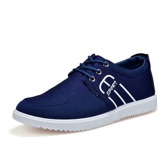 Casual Canvas Men's Shoes, Breathable Slip-Resistant Sneakers