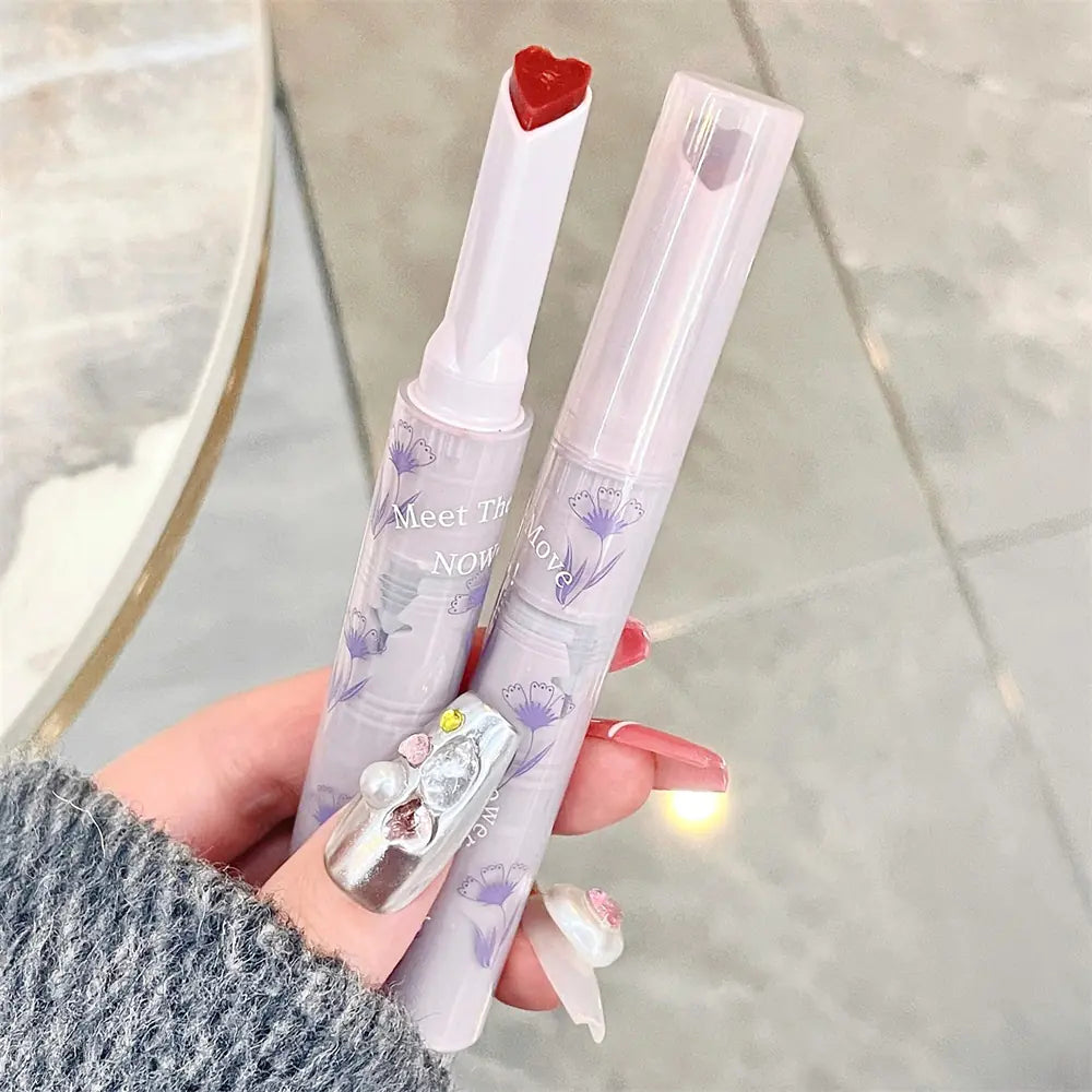 Flower Love Jelly Mirror Lipstick - Waterproof & Moisturizing