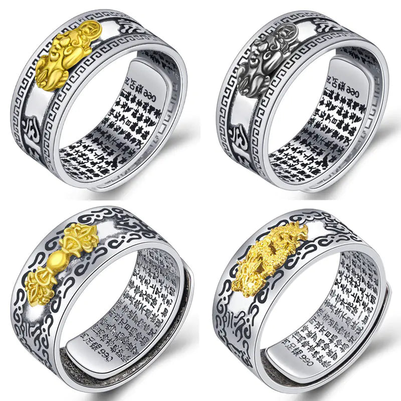 Vintage Pixiu Ring for Men