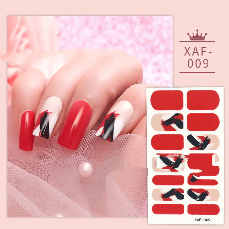 Film et Autocollants pour Vernis à Ongles Effet Diamant Imitation